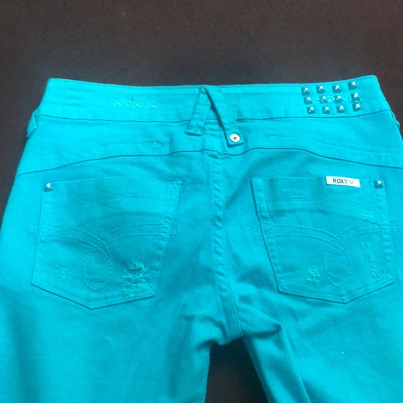Roxy turquoise skinny jeans - Picture 3 of 3